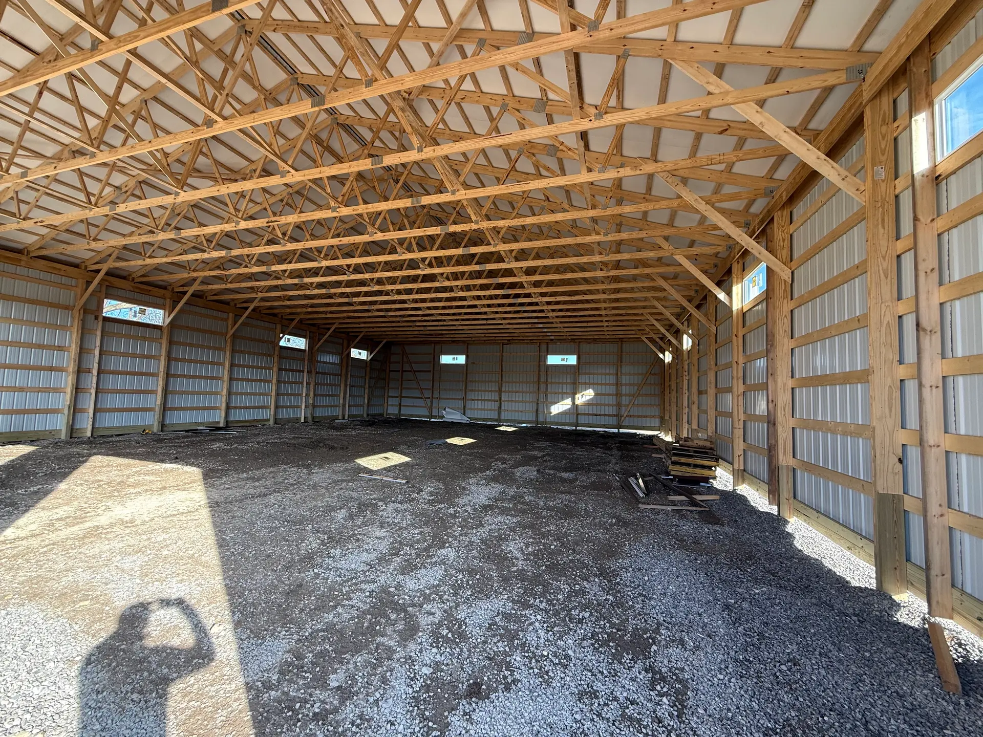 Post-frame agricultural building by Ohio Construction Solutions